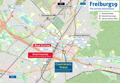 Übersicht Locations Freiburg